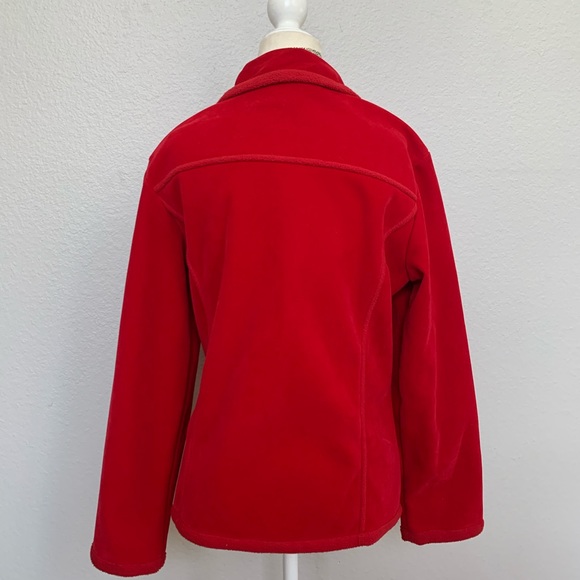 New Funwear Factory Bright Red Zipper Jacket M - Picture 3 of 7